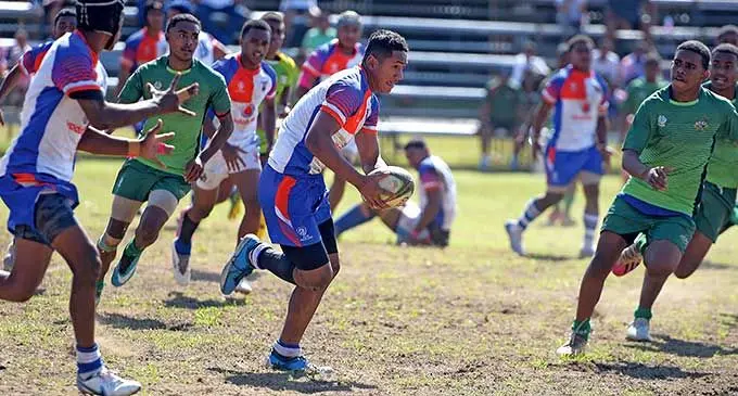 Mahatma Gandhi Memorial School to play Suva Grammar in today's U17  semifinal. Photo: Ronald Kumar.
