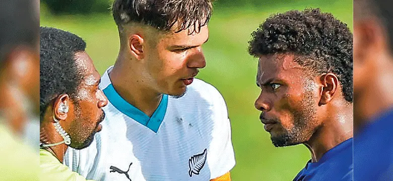 Fiji Under-19 and Labasa striker Eparama Moraica is a definite starter at next weekend’s Battle of the Giants tournament. Photo: OFC Media