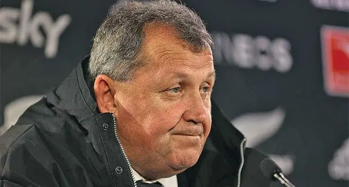 All Blacks head coach Ian Foster is being pressured by the New Zealand public after their declining Test rugby results. Photo: Stuff