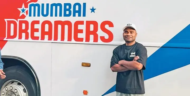 Jerry Tuwai in Mumbai, India. Photo: Mumbai Dreamers