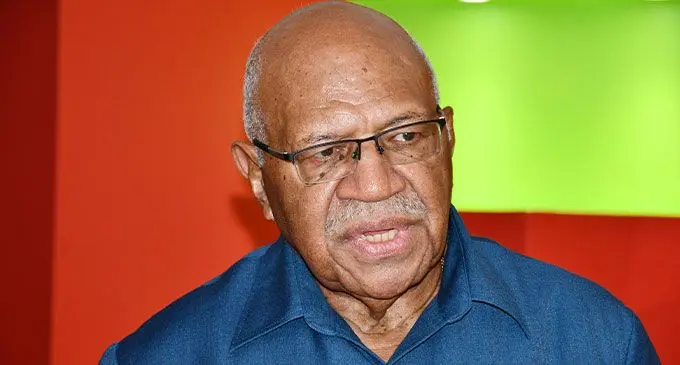 Prime Minister Sitiveni Rabuka. Photo: Ronald Kumar