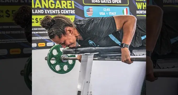 Rooster Chicken Fijiana XVs centre Talei Wilson trains in Auckland on October 17, 2022. Photo:  FRU Media