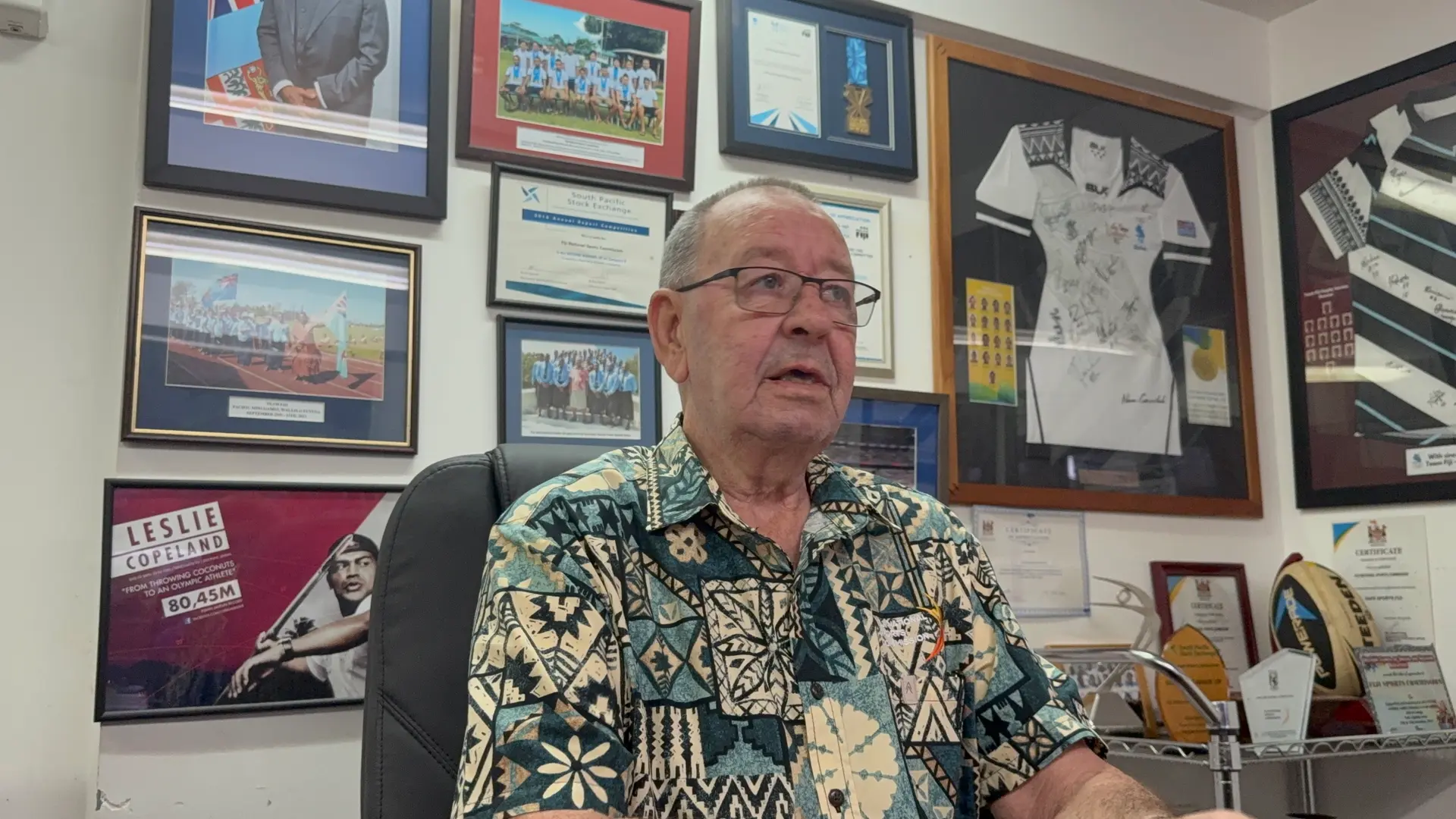 Fiji National Sports Commission chief executive and FSC deputy board chairman Peter Mazey.  Photo: Talei Roko
