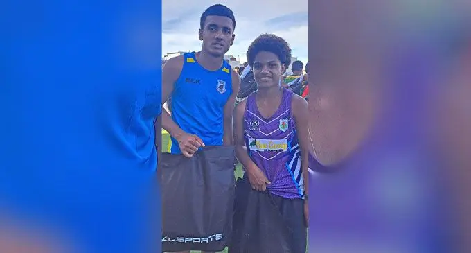Vishant Reddy and Tepola Bukei 