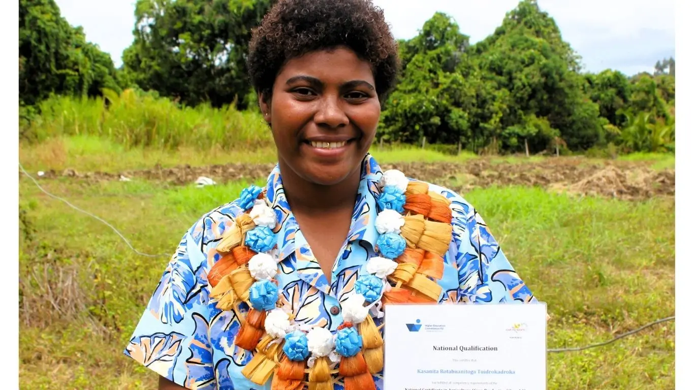Graduate Kasanita Tuidrokadroka.