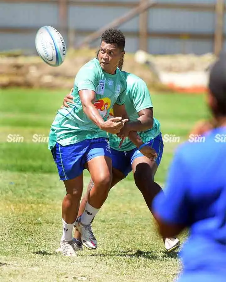 Lavenia Tinai during Fijiana Drua extended squard training at Bedesi Park on  March 28, 2023. Photo: Ronald Kumar.