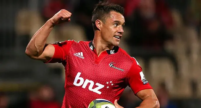 Former All Blacks and Crusaders first five-eighth Daniel Carter during his playing days