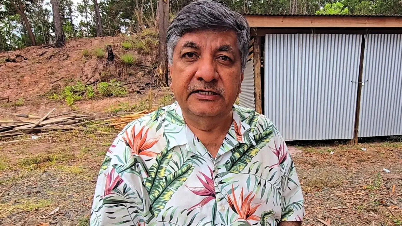 People Alliance Party (PAP) politician, Charan Jeath Singh, in Labasa.