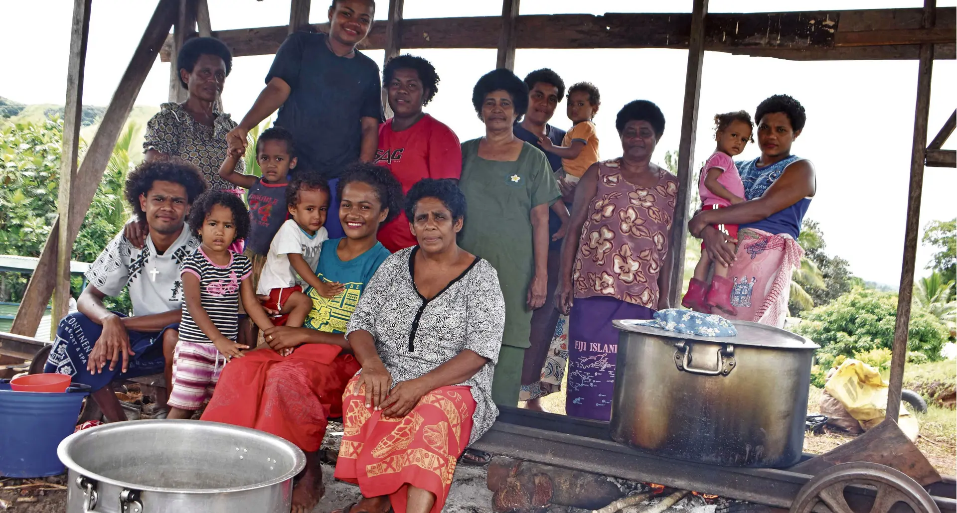 The Women of Dogoru who cooked for the search and rescue team. Photo: Wati Talebula