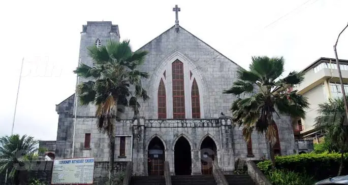The Centenary Methodist Church in Suva. Photo: Leon Lord