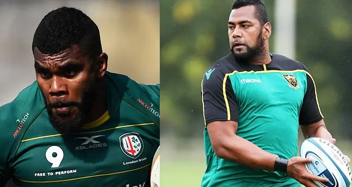 Albert Tuisue and Taqele Naiyaravoro.
