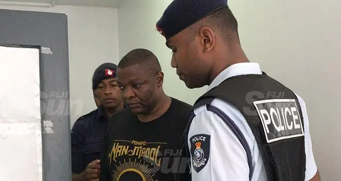 Kiala Lusaka outside the High Court in Suva on April 9, 2021. Photo: Ashna Kumar