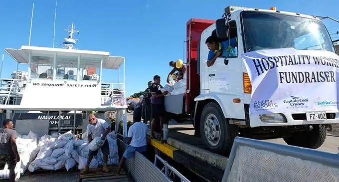 Assistance from guests and hoteliers for affected hospitality workers in the Mamanuca group. 