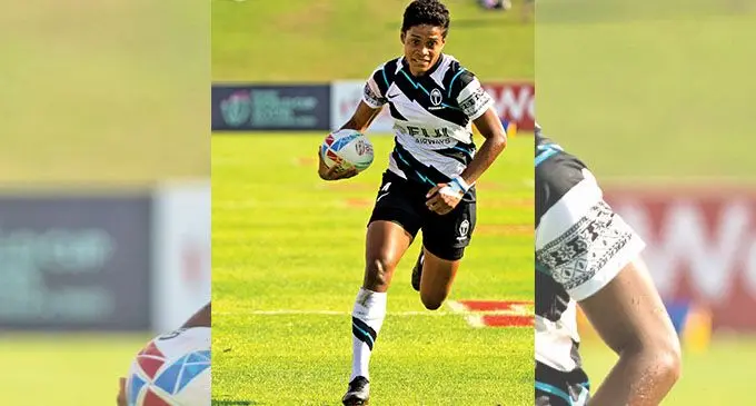 Fijiana forward, Sesenieli Donu. Photo: World Rugby Sevens