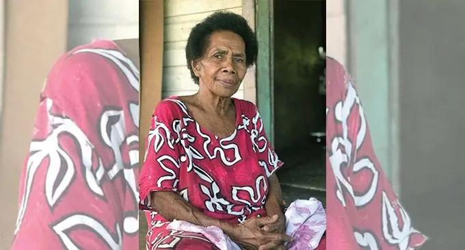 Buretu Village elder Sela Vosikata, 83. Photo: Kelera Sovasiga-Tuisawau