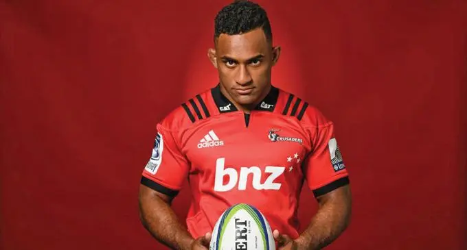 Sevu Reece is to play for  Crusaders against Chiefs  in Suva on June 1. Photo: Crusaders