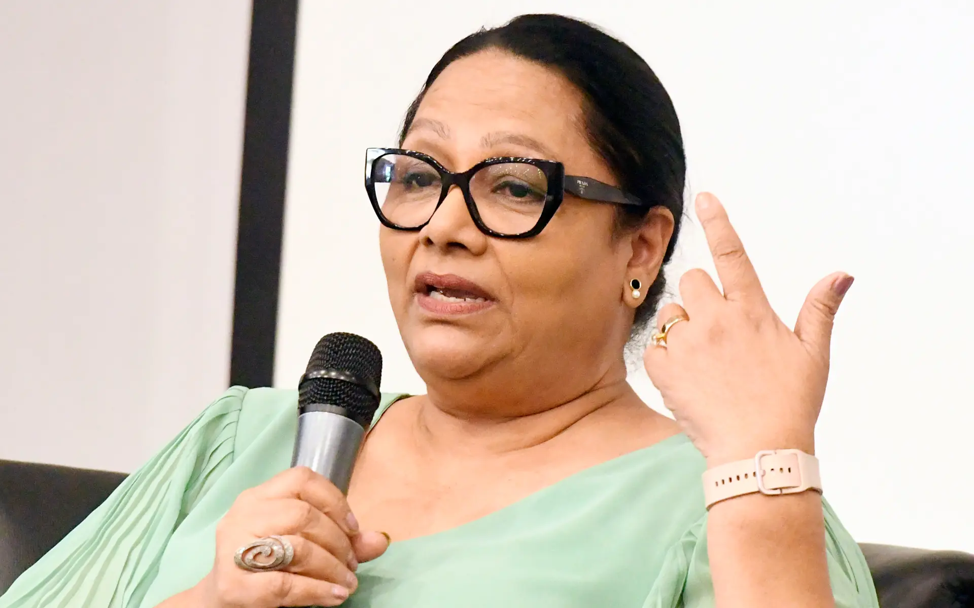 Opposition member of Parliament Premila Kumar 