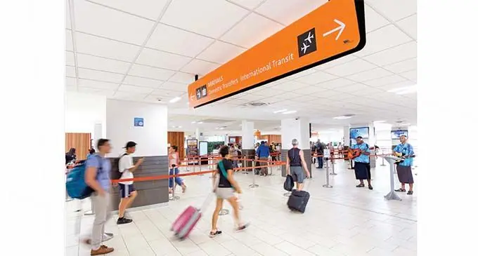 Nadi International Airport Arrivals area Photo: Fiji Airports