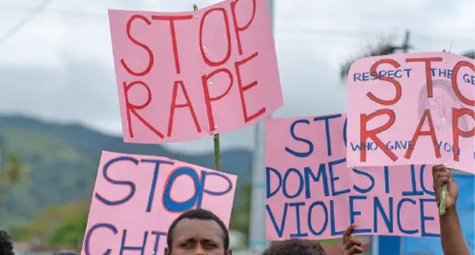 Supporters marched during the launch of the 16 Days of Activism Against Gender-Based Violence in Suva last month. 