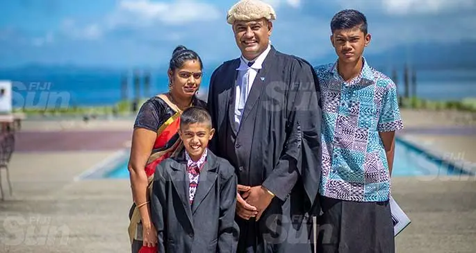 Police Constable Sanil Kumar in Suva on April 9, 2021 Photo: Wati Talebula-Nuku