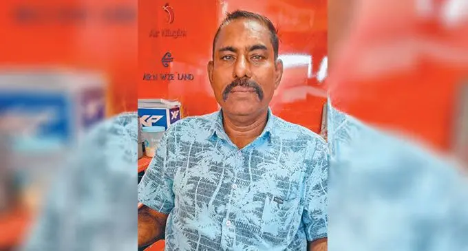 Then India Sanmarga Ikya Sangam (TISI) president Kamlesh Reddy in Labasa. Photo: Sampras Anand 