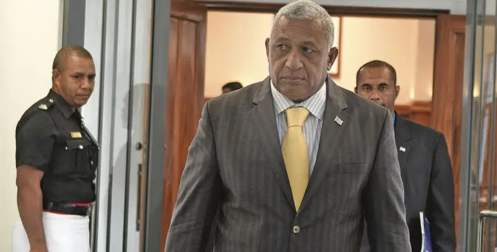 Prime Minister Voreqe Bainimarama.