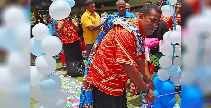 Minister for Lands and Mineral Resources Filimoni Vosarogo.