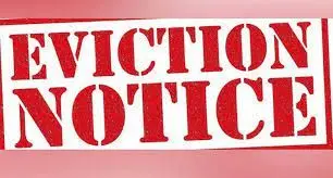 eviction notice