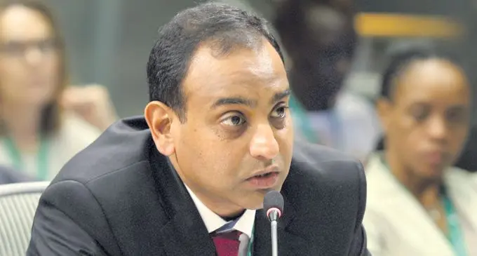 Environment Permanent Secretary Joshua Wycliffe.