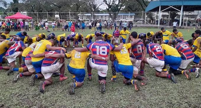 Marist Bothers High School and Suva Grammar School Under-18 will face Queen Victoria School in friendly matches tomorrow at the SGS grounds at 3pm. Photo: Southern Zone Secondary Schools Rugby Union