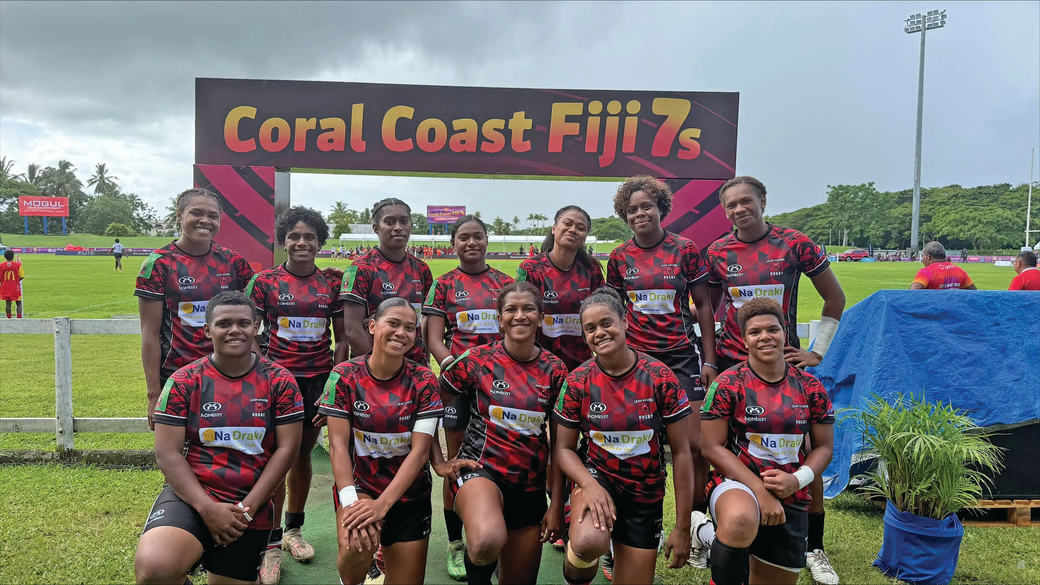 Nasali trades track shoes with rugby boots