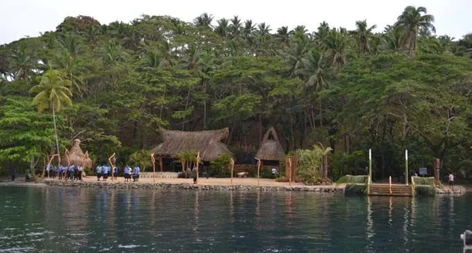 Nawi Island front view from Savusavu Town in Vanua Levu. Photo: SHRATIKA NAIDU