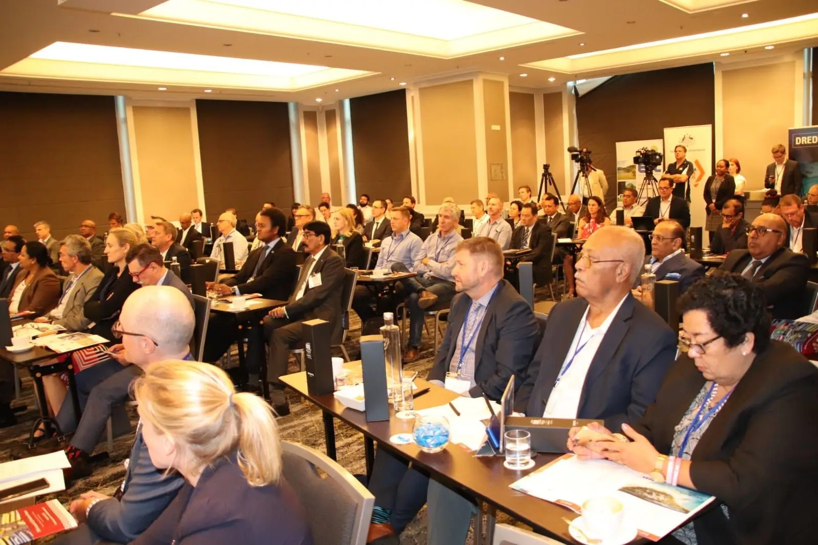 Participants at the Australia- Fiji Business Council Forum in Brisbane, Australia.