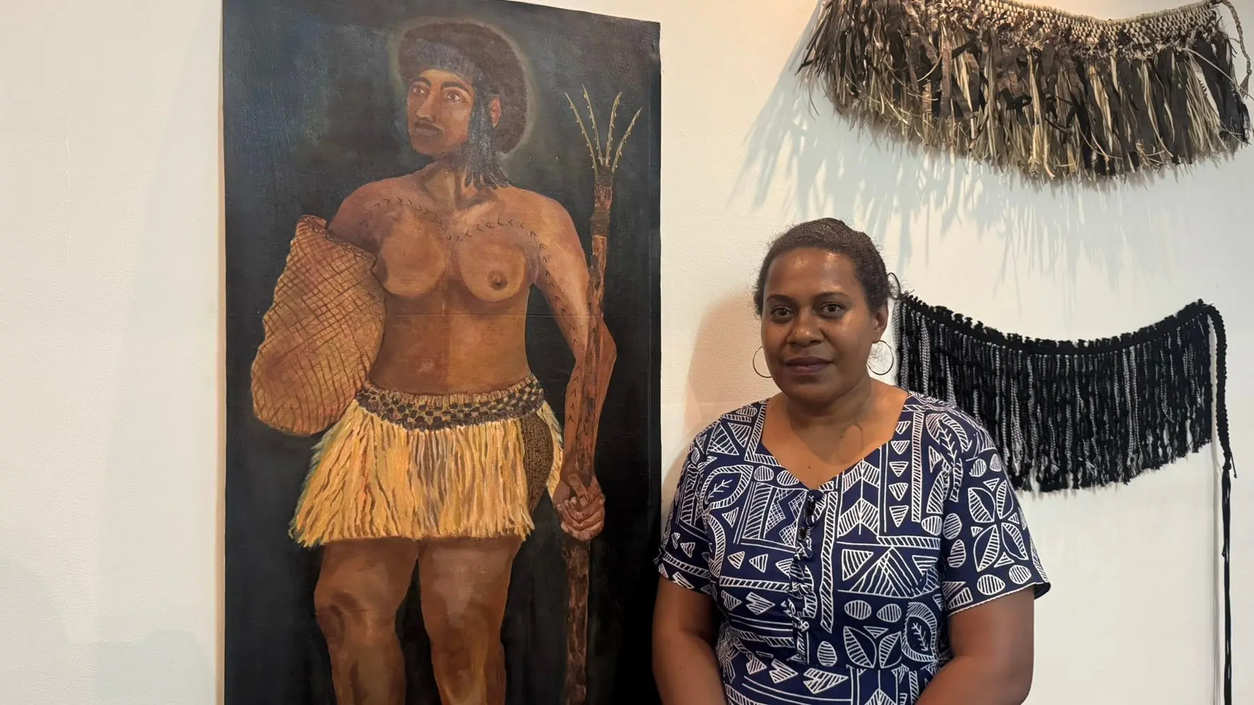 Brushstrokes of identity: Mere Rasue paints Fijian pride
