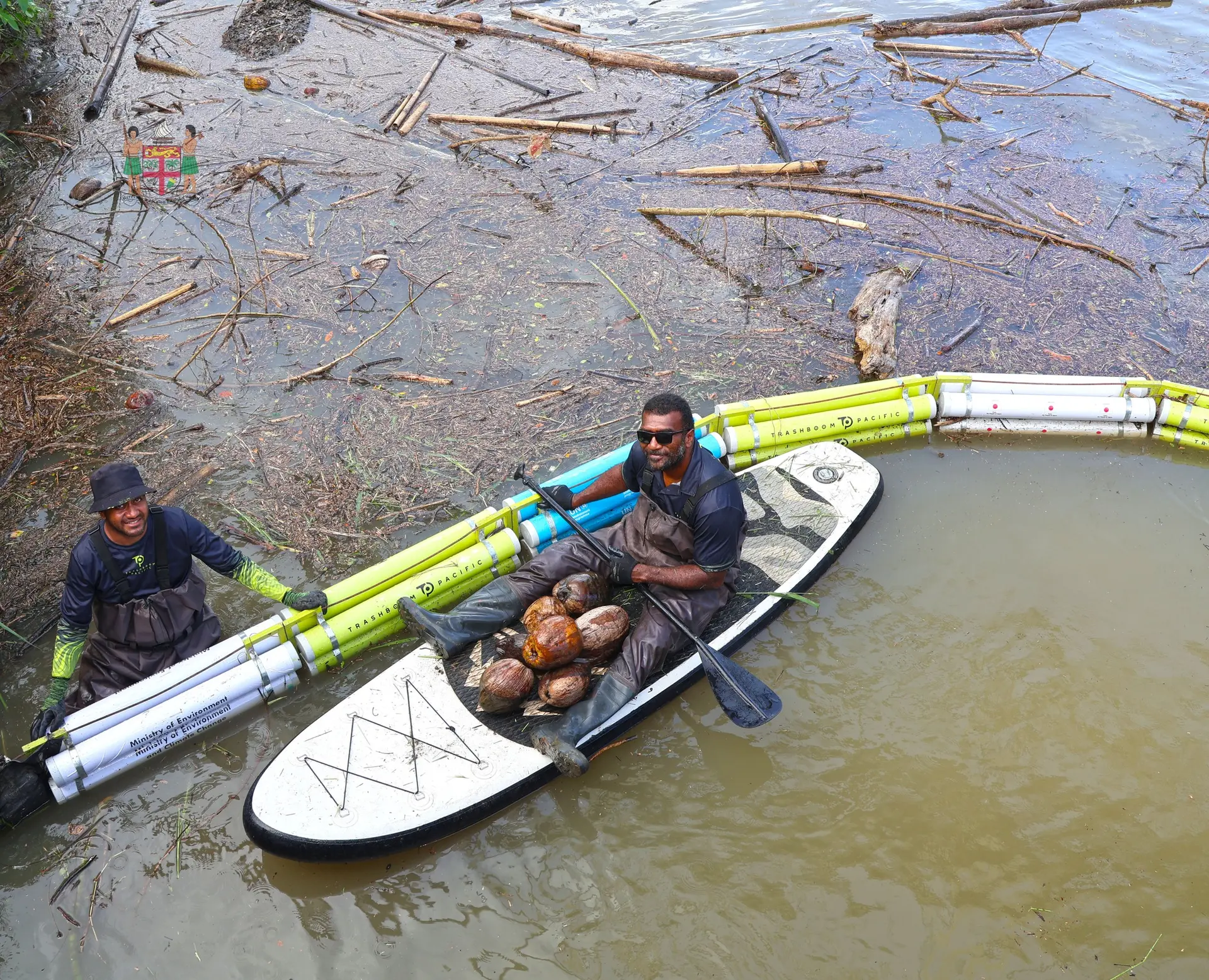 Labasa Town Council special administrator chairperson Paul Jaduram is requesting that a trash boom be installed in the Labasa River.