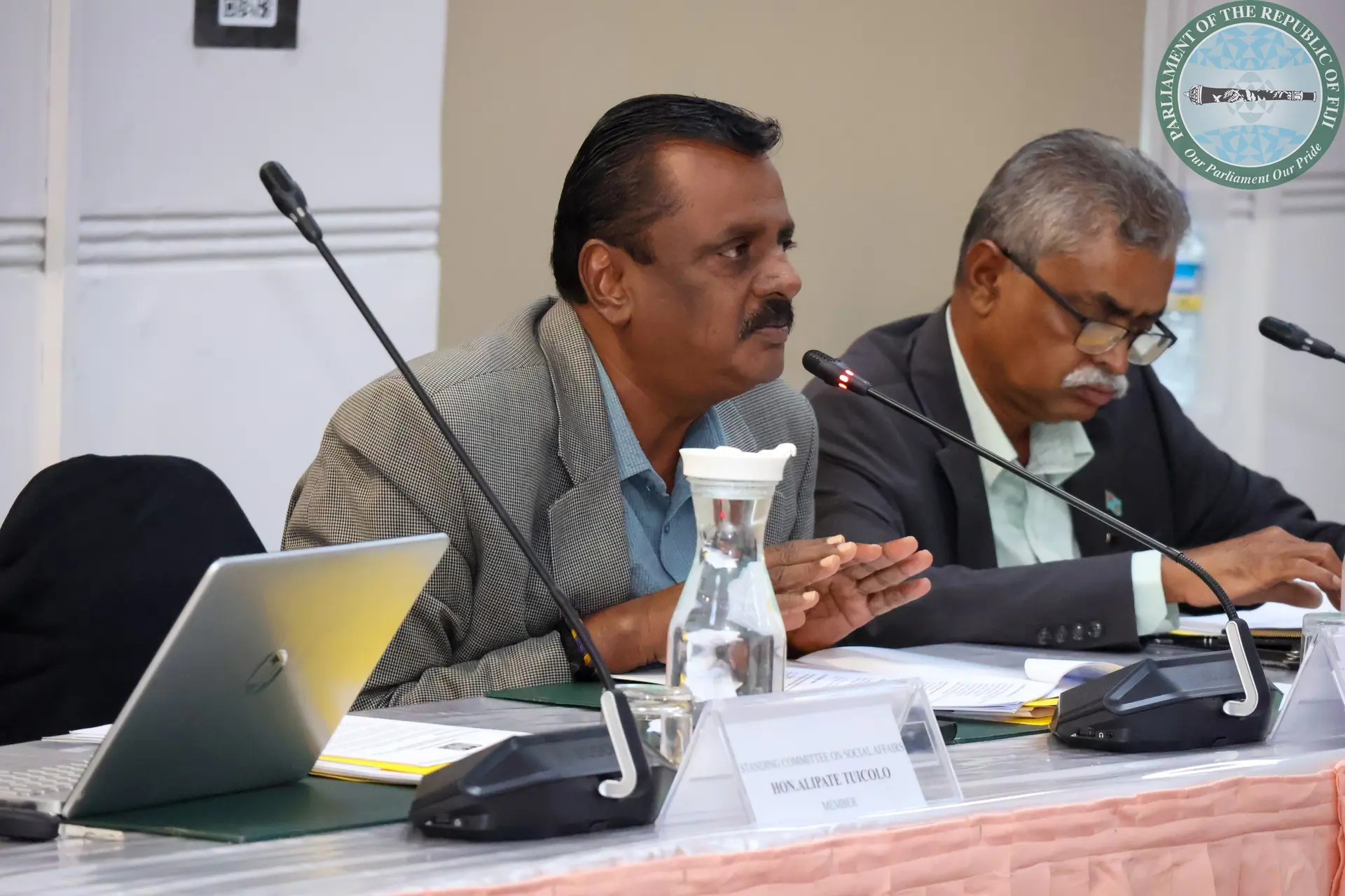 Opposition Member of Parliament Parveen Bala in Parliament on May 14, 2026.