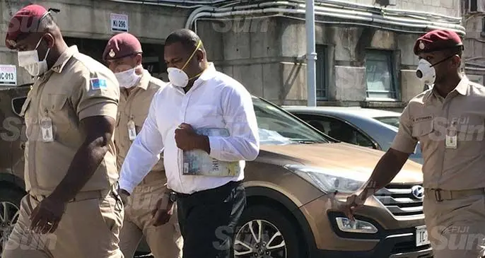Josua Colanaudolu outside the Court house in Suva on June 15, 2020. Photo: Ashna Kumar