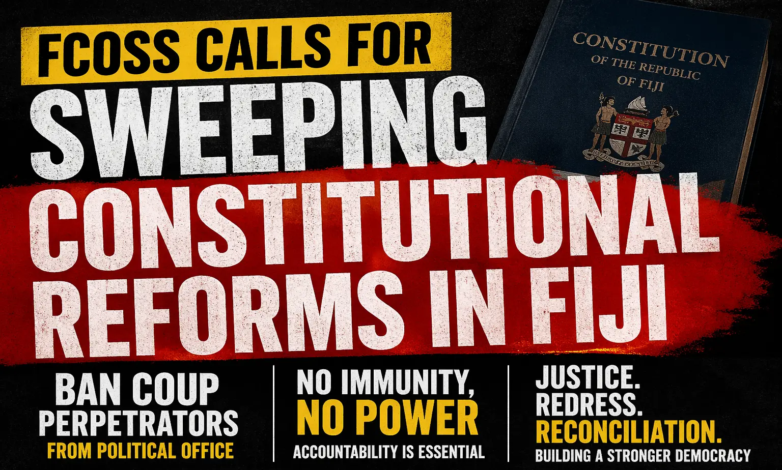 Submission urges ban on coup perpetrators from holding political office