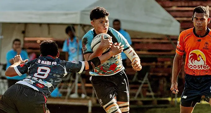 FMF Suva women’s rugby teams dominated this year’s ANZ Marama Championship by winning the Under-20 and senior’s titles. Suva is also the holders of the ANZ Bosco Trophy. Photo: FRU Media.  