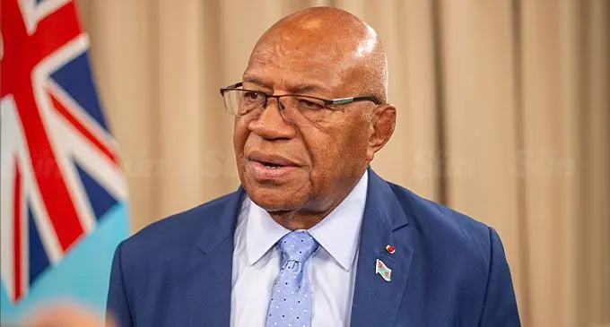 Prime Minister Sitiveni Rabuka. Photo: Leon Lord