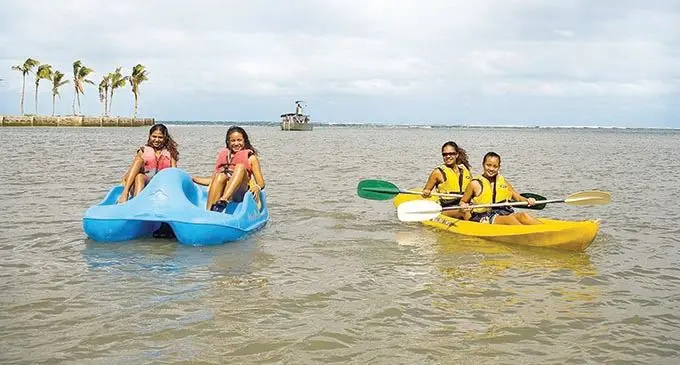 Take your children out this coming school holiday and spend a day at Naviti Resort.