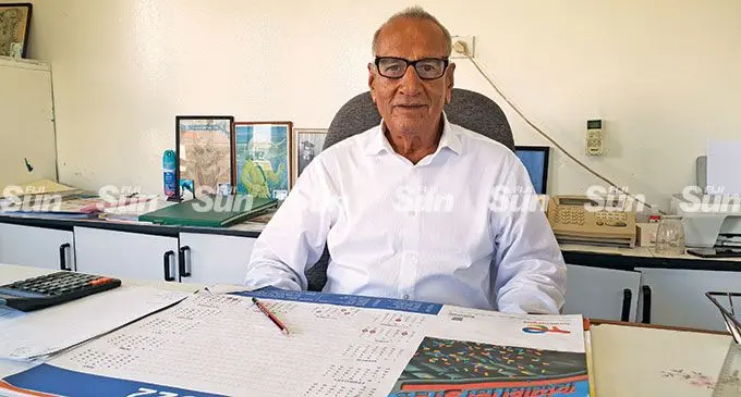 Lautoka Chamber of Commerce president, Pyara Singh inside his office on May 31, 2022.  Photo: Nicolette Chambers 