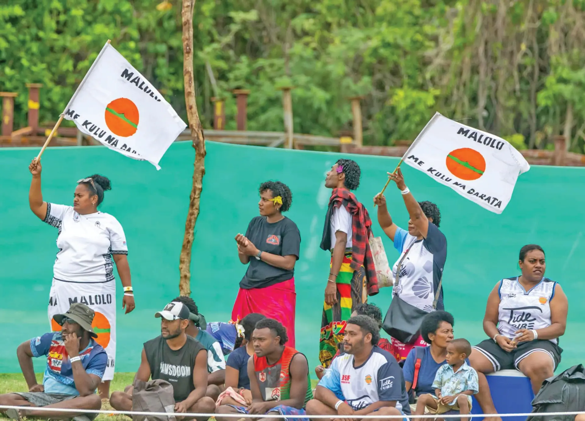 Malolo rugby fans