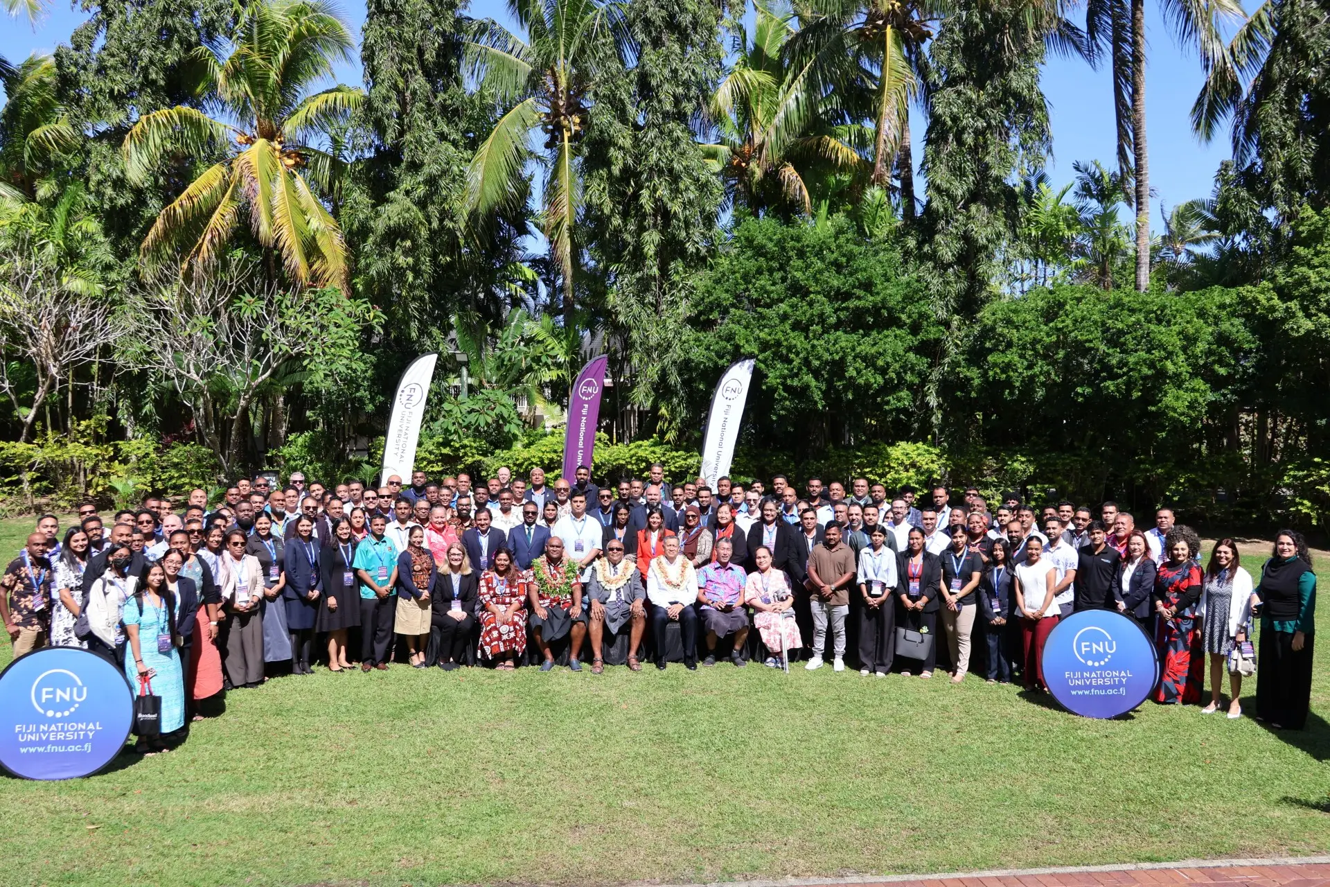 Participants during the Fiji National University, 2026 National Conference on Information Technology at the Shangri-La hotel on August 28, 2026.