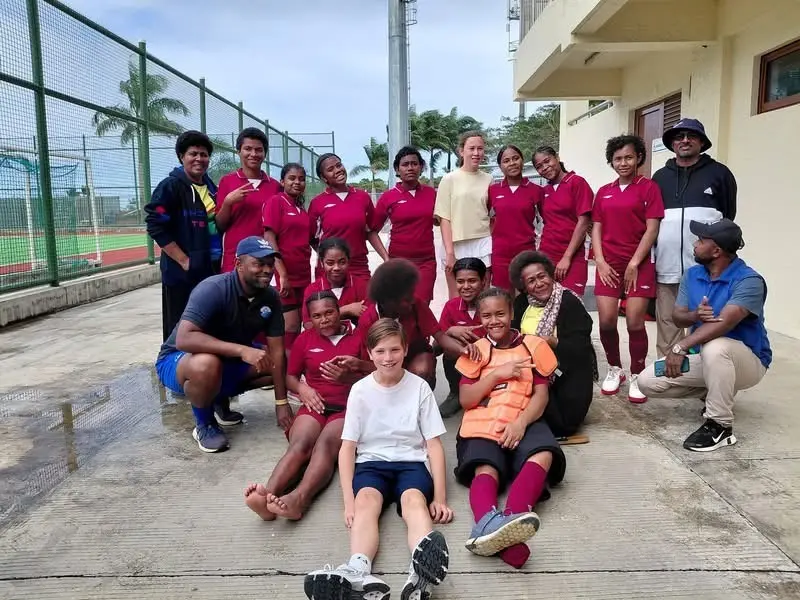 Kalabu Secondary School U16 hockey team.