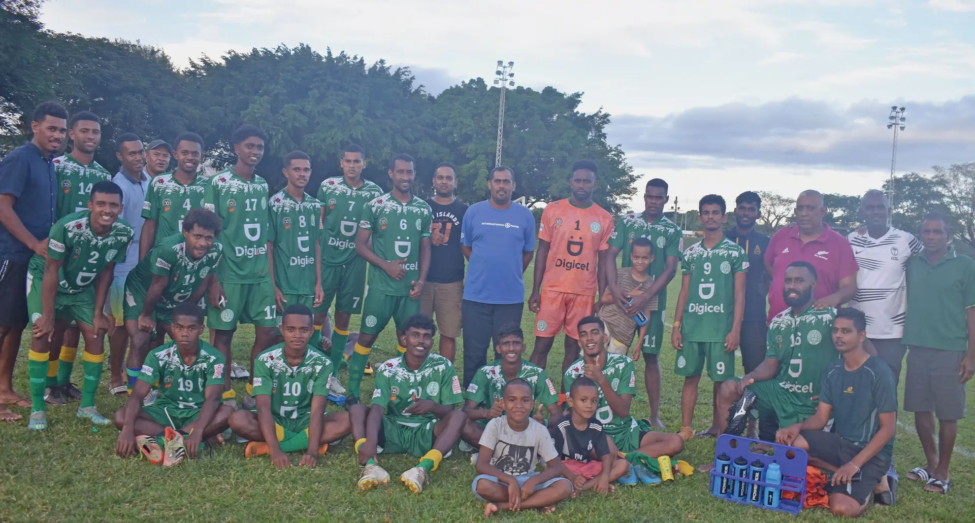 Nadi football team at Prince Charles Park, Nadi, on May 7, 2023. Photo: Mereleki Nai