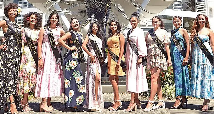 The Miss Universe Fiji contestants participated in an education class by International Seakeepers Society director South Pacific, Melissa White, which centred on oceanographic research, conservation.
