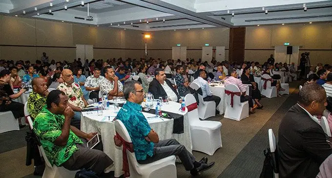 Participants during the Knowledge Economy Lecture on January 12,2023. Photo: Leon Lord