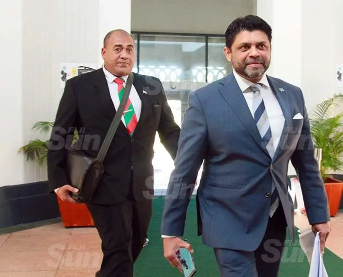 Attorney-General and Minister for Economy, Civil Service and Communications, Aiyaz Sayed-Khaiyum on July 29, 2020. Photo: Kelera Sovasiga