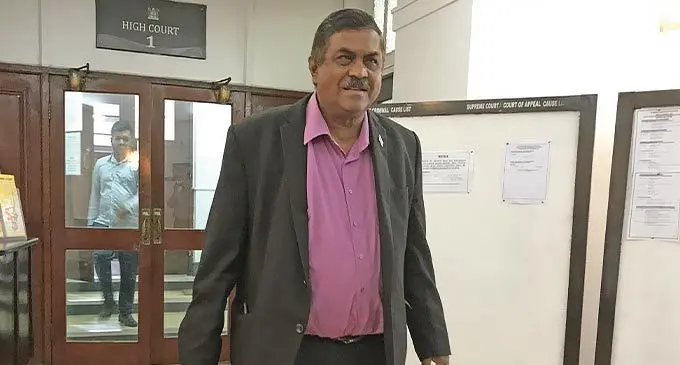 Former FijiFirst Member of Parliament Vijendra Prakash outside the Anti-Corruption High Court in Suva on October 26, 2022. Photo: Ashna Kumar